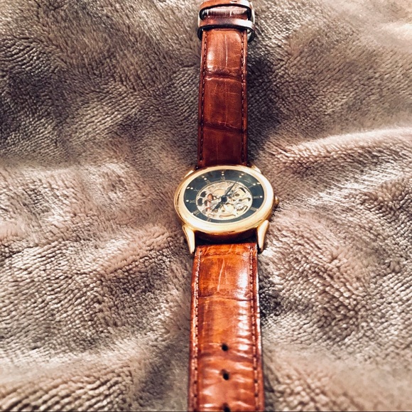 Automatic Skeleton Fossil Watch - Picture 2 of 6